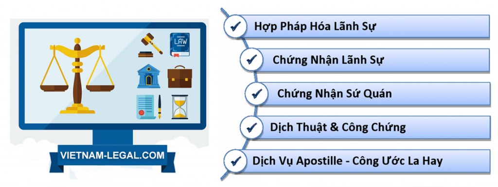 Dịch vụ Hợp pháp hóa, chứng nhận lãnh sự