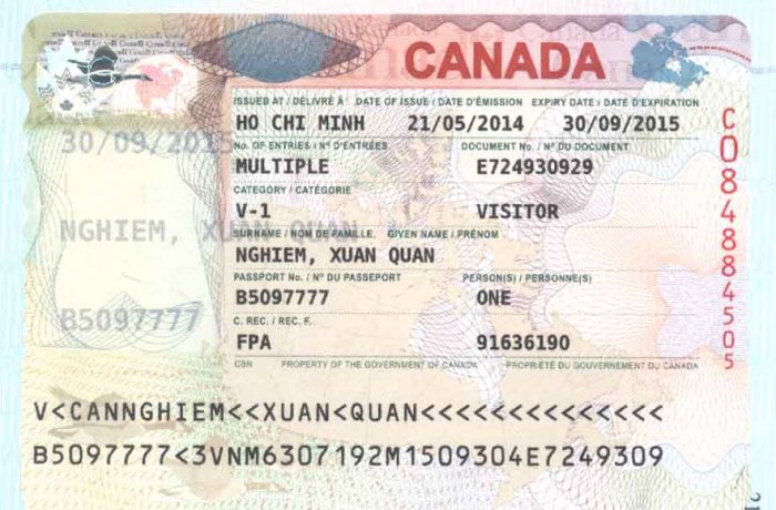 Visa du lịch canada