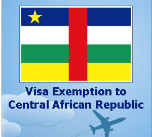 visa exemption to Central African Republic