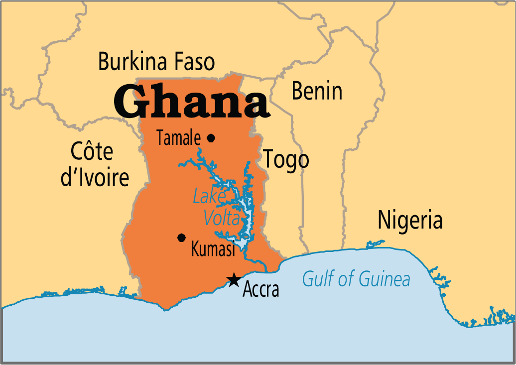 Cộng hòa Ghana miễn visa cho công dân quốc gia nào?