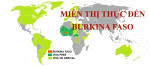 Burkina Faso - Miễn visa