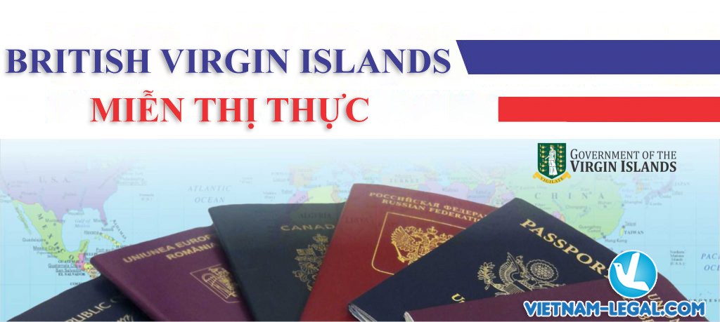 British Virgin Islands - Miễn thị thực đến British Virgin Islands