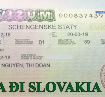 KẾT QUẢ VISA SLOVAKIA DU LỊCH – THĂM THÂN (VISA SCHENGEN)