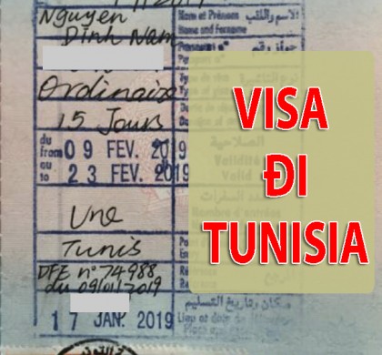 KẾT QUẢ VISA ĐI TUNISIA NHẬP CẢNH THÁNG 2/ 2019