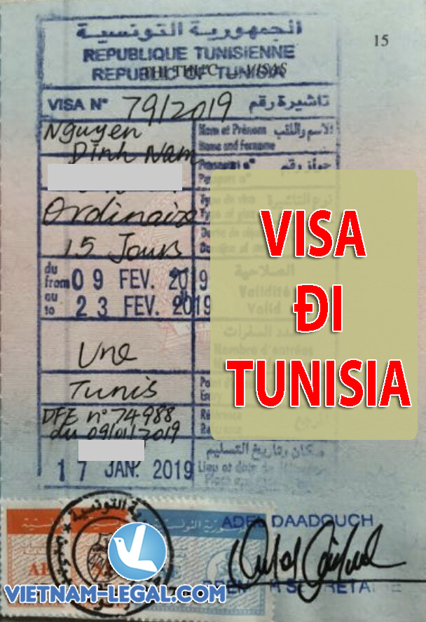 KẾT QUẢ VISA ĐI TUNISIA NHẬP CẢNH THÁNG 2/ 2019
