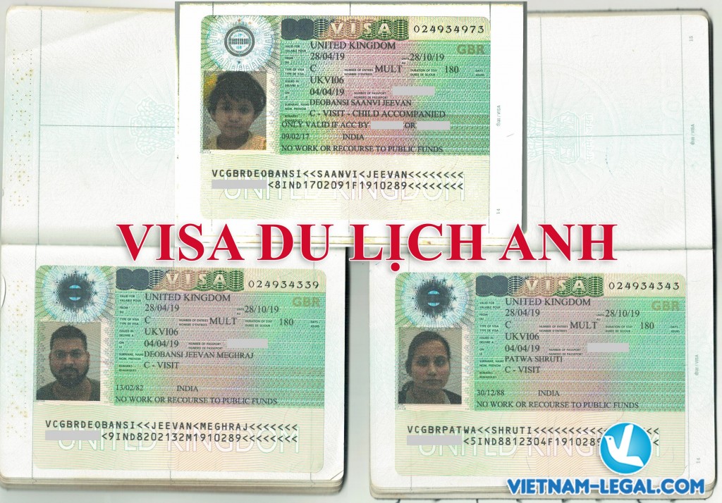 Visa DL ANH