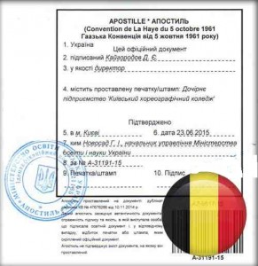 apostille belgium