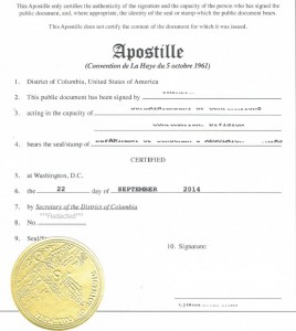 apostille colombia