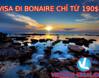 VISA ĐI BONAIRE CHỈ TỪ 190$