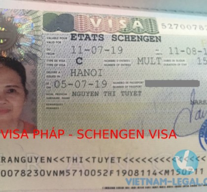 KẾT QUẢ VISA DU LỊCH PHÁP NHẬP CẢNH THÁNG 7 NĂM 2019