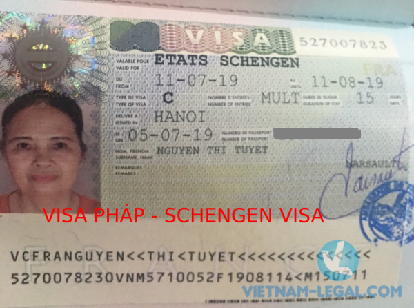 KẾT QUẢ VISA DU LỊCH PHÁP NHẬP CẢNH THÁNG 7 NĂM 2019