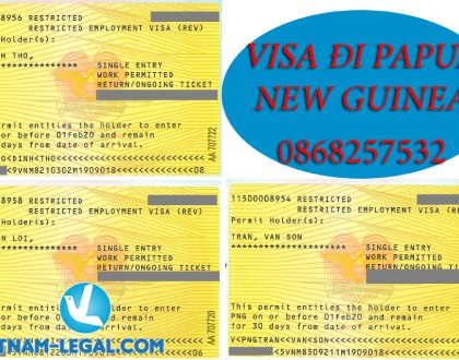 KẾT QUẢ VISA ĐI PAPUA NEW GUINEA NHẬP CẢNH THÁNG 9 NĂM 2019