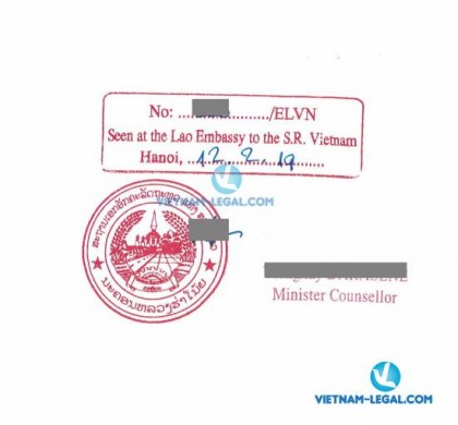 Kết Quả Chứng Nhận Lãnh Sự Giấy Tờ Việt Nam Sử Dụng Tại Lào