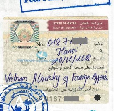 Legalization Result of Vietnamese Certificate of Food Safety Conditions for use in Qatar, June 2018