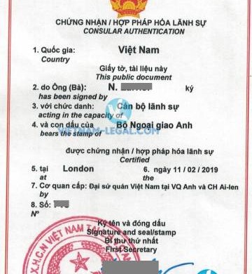 Kết Quả Hợp Pháp Hóa Chứng Chỉ Giảng Dạy Anh Quốc Sử Dụng Tại Việt Nam Tháng 2, 2019
