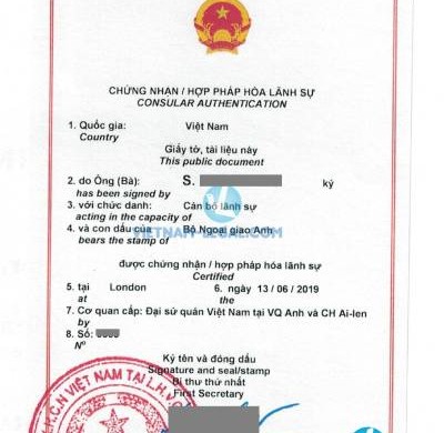 Kết Quả Hợp Pháp Hóa Bằng Đại Học Anh Quốc Sử Dụng Tại Việt Nam Tháng 6, 2019