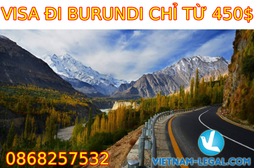 VISA ĐI BURUNDI CHỈ TỪ 450$