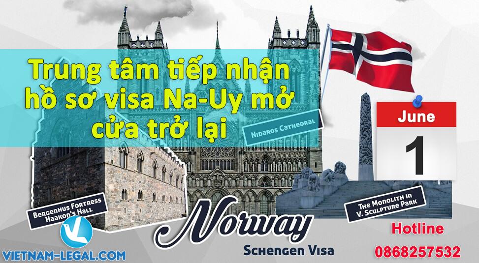 THÔNG BÁO VỀ VIỆC MỞ CỬA TRỞ LẠI CỦA TRUNG TÂM TIẾP NHẬN HỒ SƠ VISA NA UY SAU COVID 19