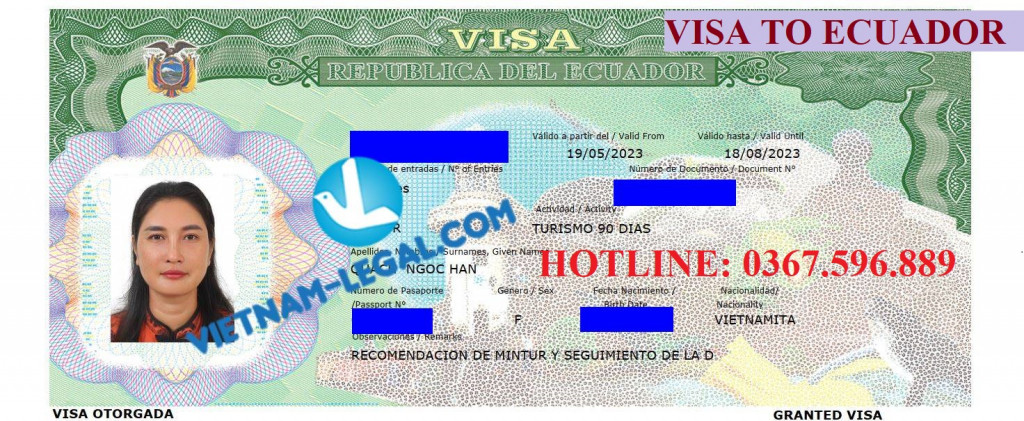 visa ecuador ngoc han