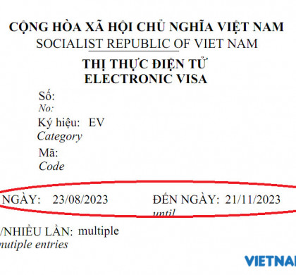 Từ ngày 15/8, cấp thị thực điện tử cho công dân tất cả các nước, vùng lãnh thổ