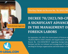 Key Points in Decree No. 70.2023.ND-CP