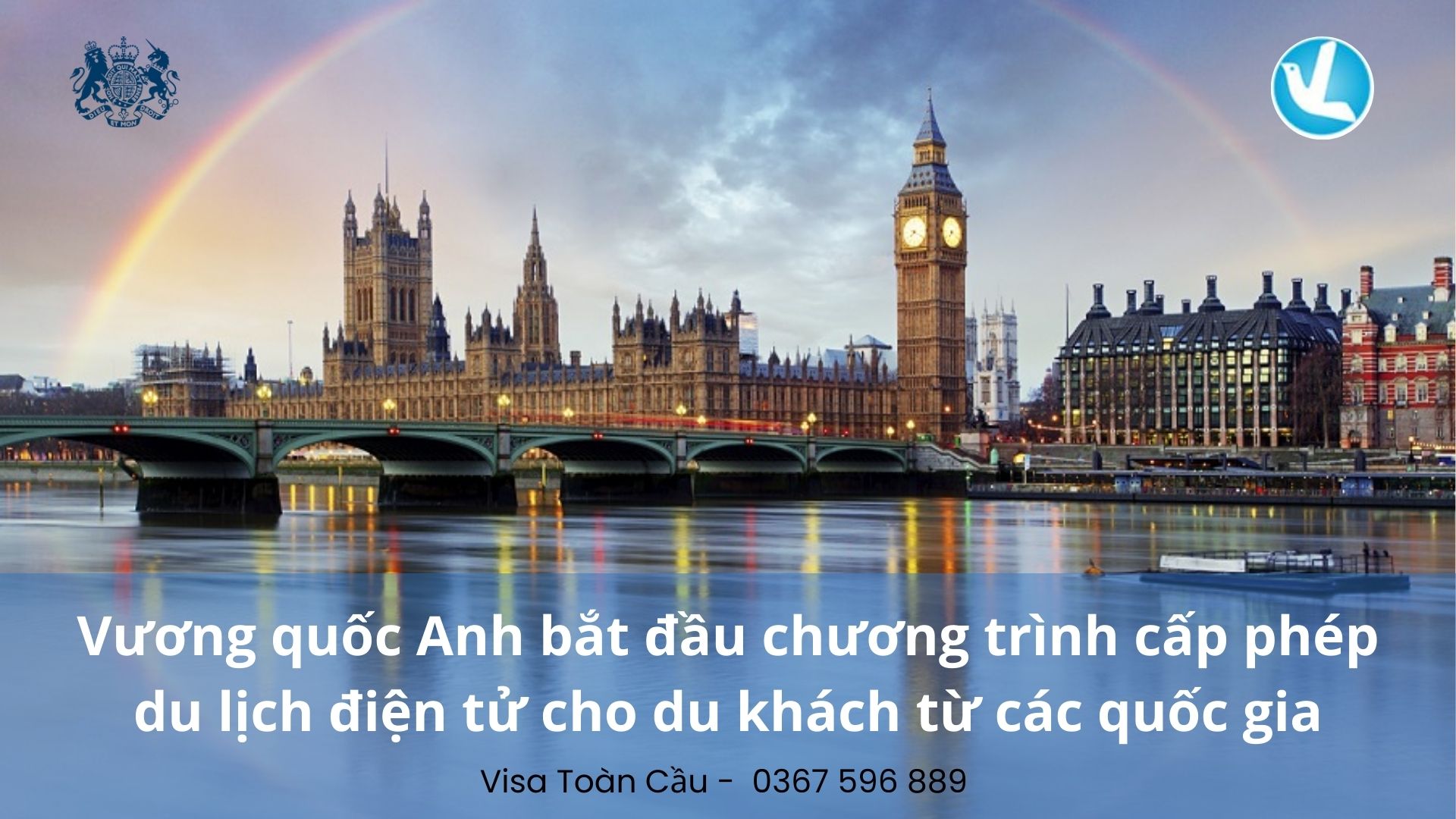 Vương quốc Anh bắt đầu chương trình cấp phép du lịch điện tử cho du khách từ các quốc gia
