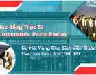 Học Bổng Thạc Sĩ Université Paris-Saclay – Cơ Hội Vàng Cho Sinh Viên Quốc Tế