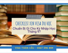 Checklist Xin Visa Du Học: Chuẩn Bị Gì Cho Kỳ Nhập Học Tháng 9?