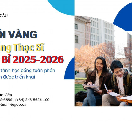 Học bổng thạc sĩ tại Bỉ – Cơ hội “vàng” cho ứng viên Việt Nam năm học 2025-2026