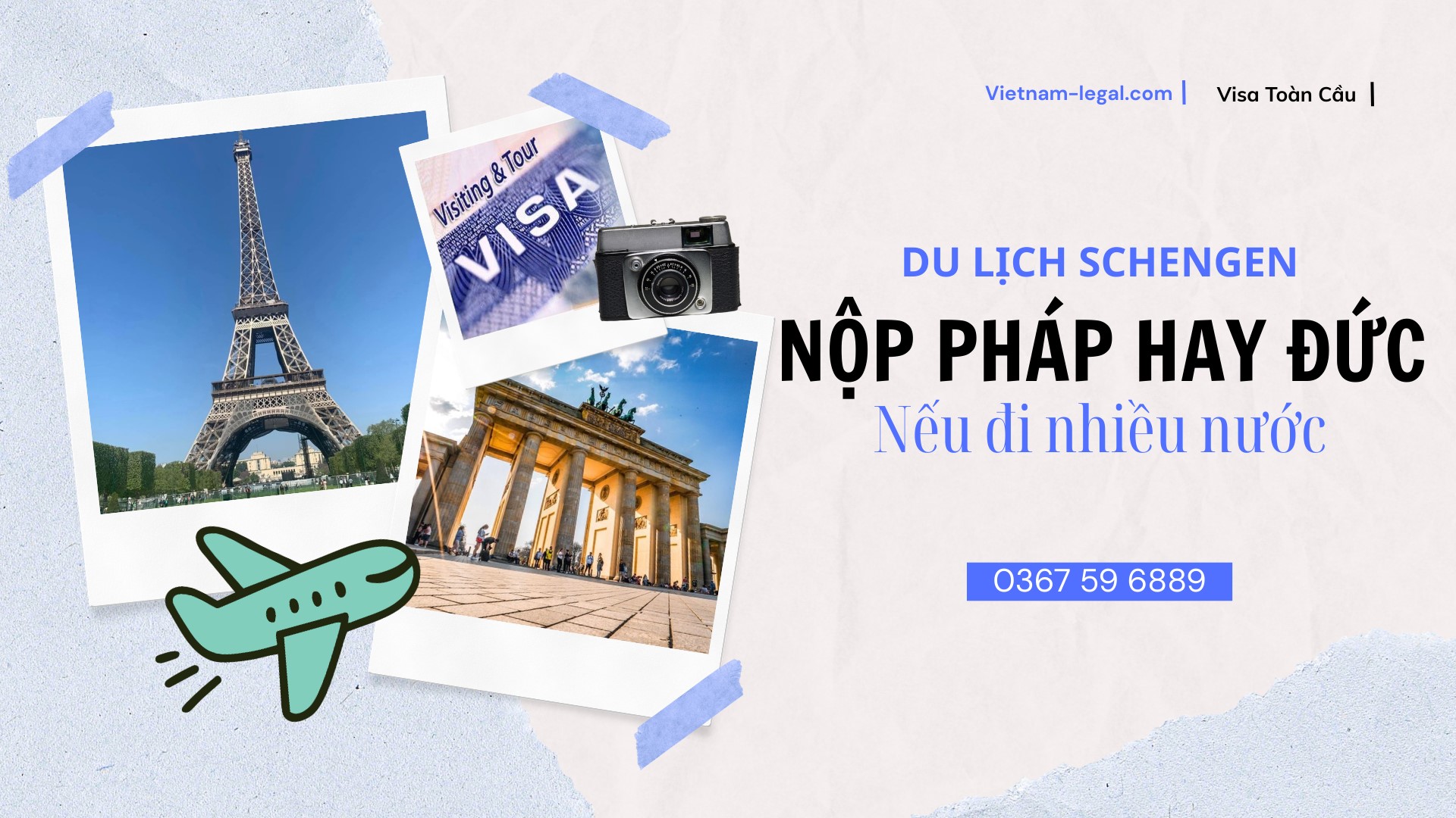 Đi Nhiều Nước Châu Âu Nên Nộp Visa Pháp Hay Đức? Phân Tích Chi Tiết