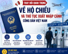Quy định mới về hộ chiếu và xuất nhập cảnh cho công dân Việt Nam có hiệu lực từ 01/7/2026
